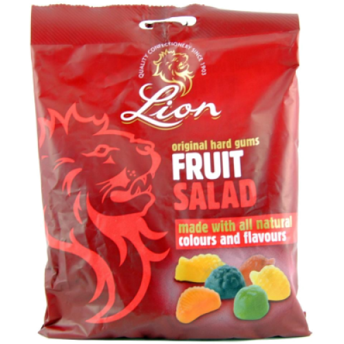 Lion Fruit Salad Original Hard Gums Pastilles 190g