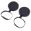 2Pcs Objective Lens Caps Rubber Protective Snug 8