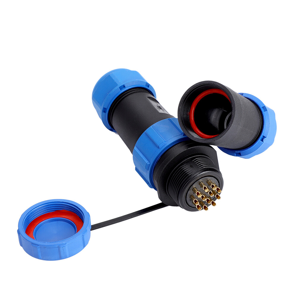 SP21 IP68 12Pin Waterproof Plastic Aviation Plug