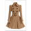 (L, Ash) Women's Gorgeous Belted Winter Long Coat Jacket 6 Colors 3