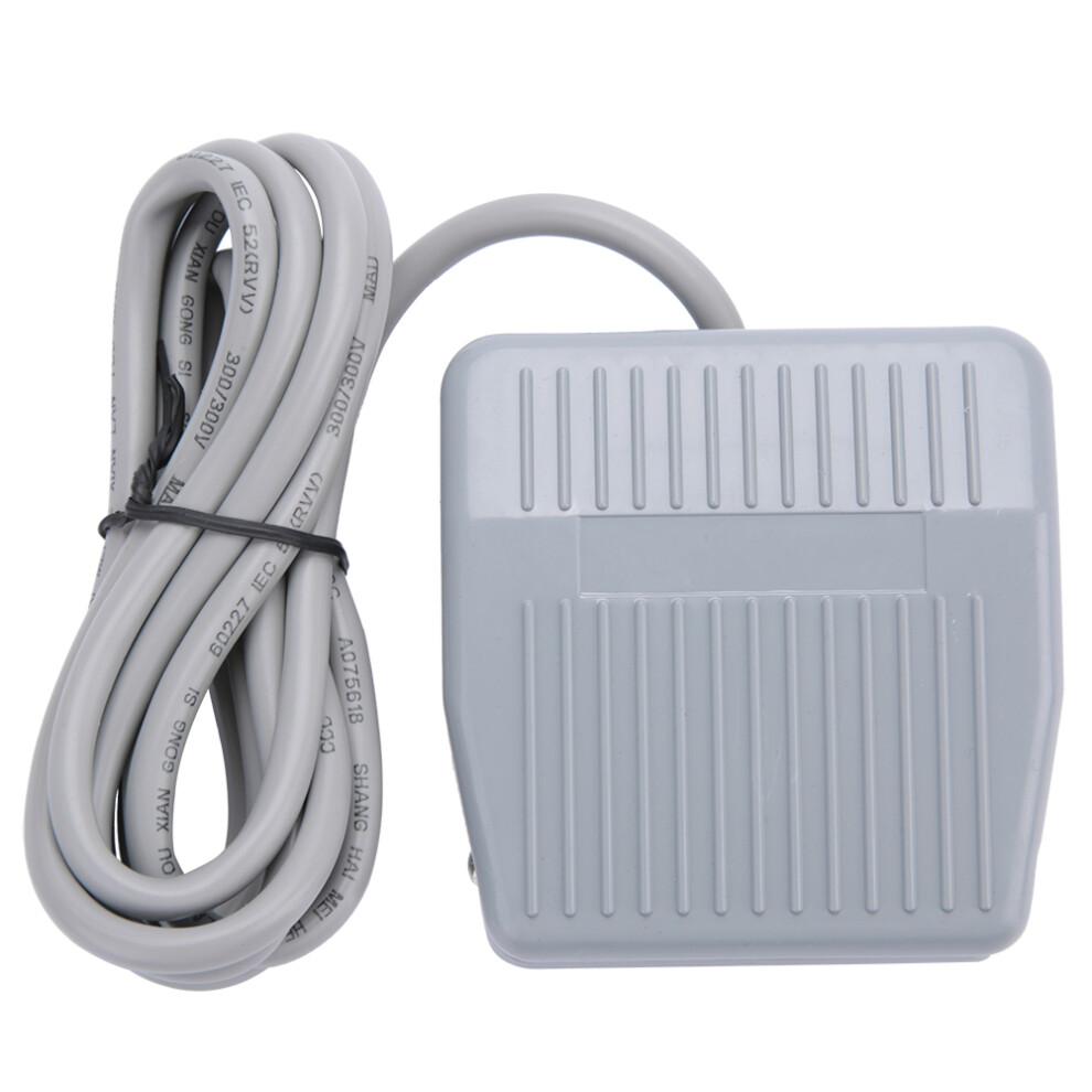 Tfs‑201 Foot Switch Electric Momentary Pedal Silver