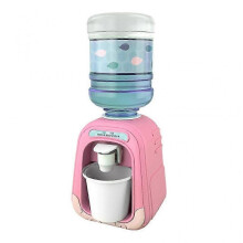 (Pink) Lovely Miniature Water Dispenser Desktop Game Playset Boys Girls Birthday Gift