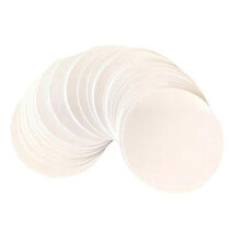 (75mm) 100 Counts Badge Button Maker Paper White Circular Paper For Kid Adult Making Button Badge Pin Safety Pin and Art Craft