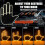 (Men) LED Back Window Car Sign with Remote Control Gesture Lighting for Amusing Vehicle Illumination 2