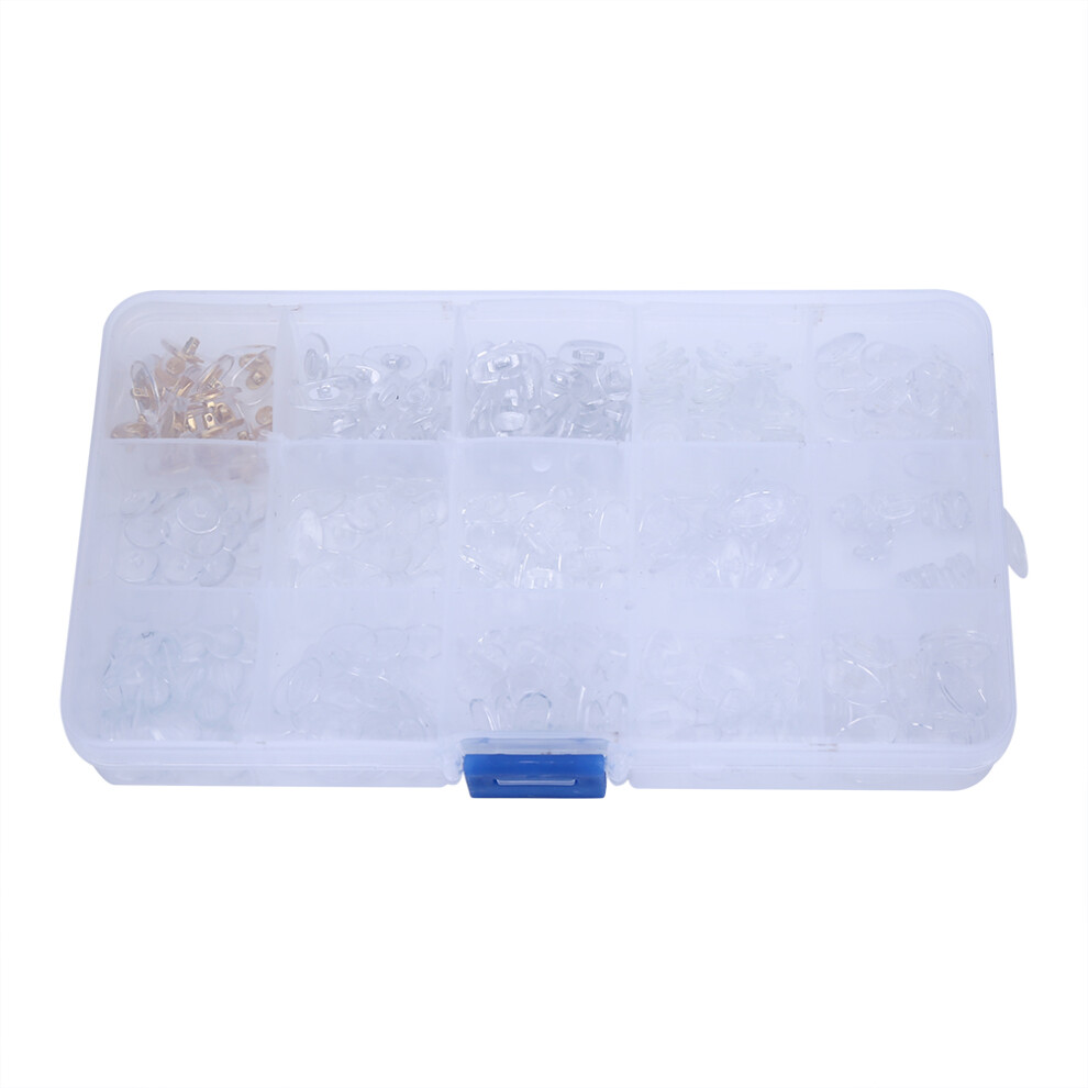 300pcs 15 values Silicone Nose Pads Eyeglasses