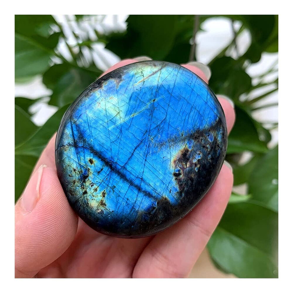 Natural Labradorite Crystal Stone - Colorful Rough Moonstone For Aquarium And Garden Decor - Size And Specifications Included 6482260230764