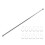 Adjustable Closet Rod with 12 Stainless Steel 7