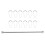 Adjustable Closet Rod with 12 Stainless Steel 6