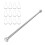 Adjustable Closet Rod with 12 Stainless Steel 4