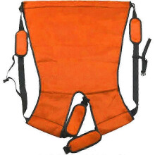 (Orange) Patient Lift Sling Carrier Disabled Elderly Assist Strap Up Down Stairs Movingtransfer Belt For Home Hospital Nursing Supplies