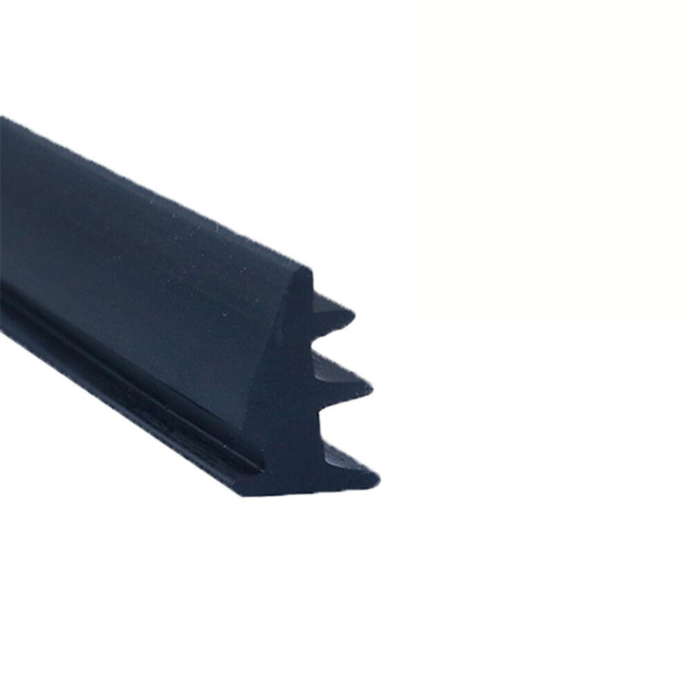 5M Type D Dichtungsstreifen Aluminum Door Window Seal Silicone Rubber Gap Filler 12Mm X 17Mm 6482260232003