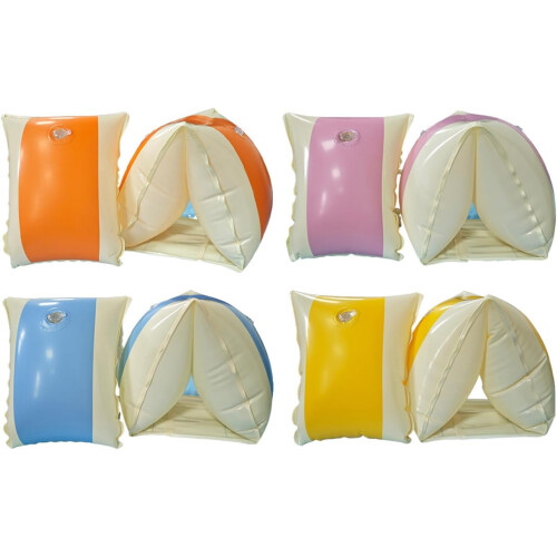 Inflatable Swimming Armbands for Kids, Adjustable Size, Durable Material, Safe Floaties for Pool and Beach Fun 1