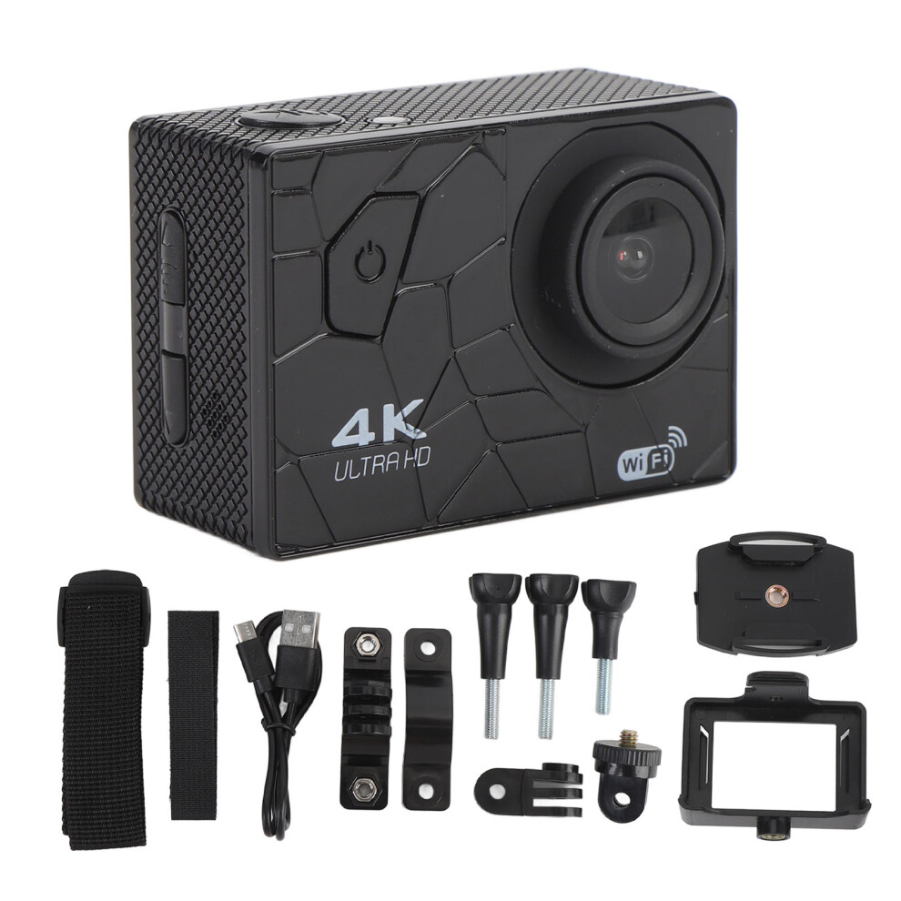 4K Action Camera Dv 170 Degree Wide Angle Rain 8320539584706