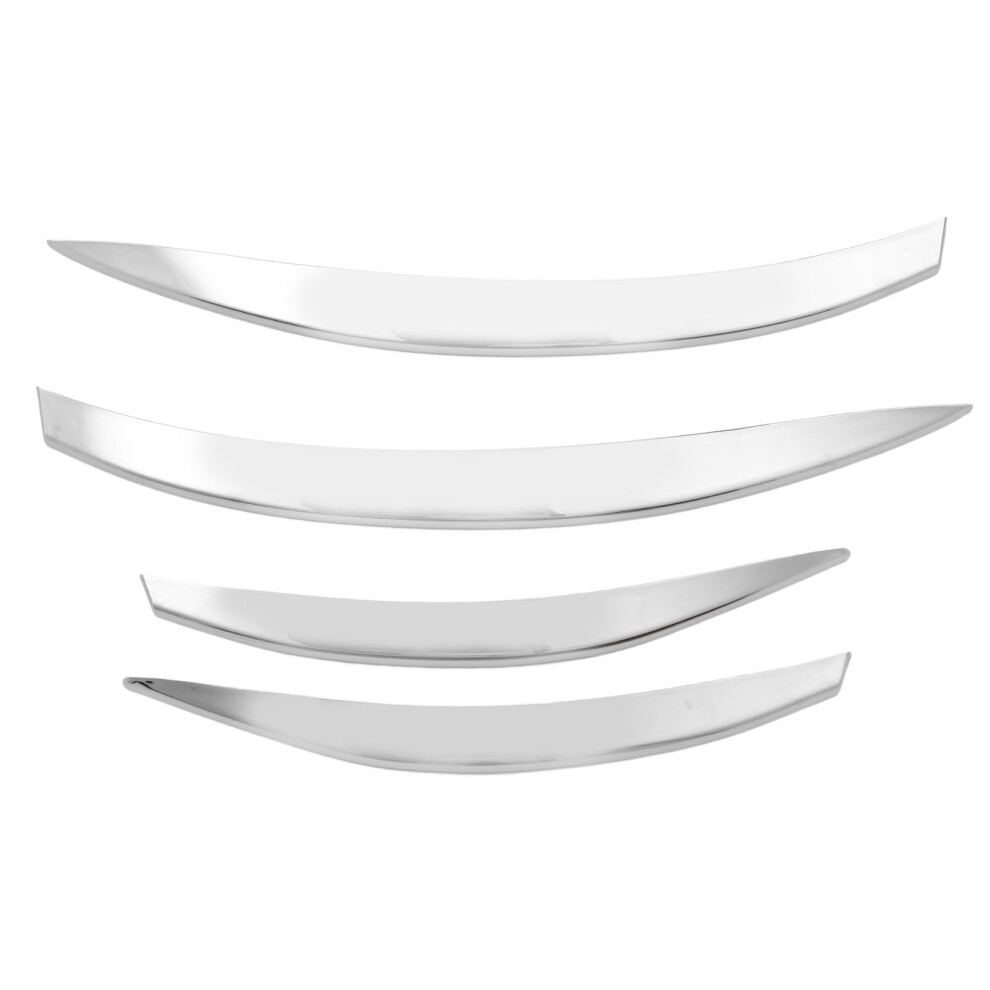 4Pcs Front Bumper Grille Trim For Cla-Class C118 X118 2023+ Silver 7641345845401
