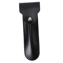 Rasiermesser Etui Aus Kunstleder Schwarz Vintage Rasiererabdeckung Für Friseure Und Heimgebrauch Sicherer Aufbewahrungsbehälter