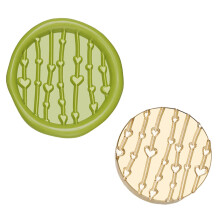 Wax Seal Stamp Head Replacement, Ideal for Birthday and Christmas Cards, Durable Material, Elegant Design