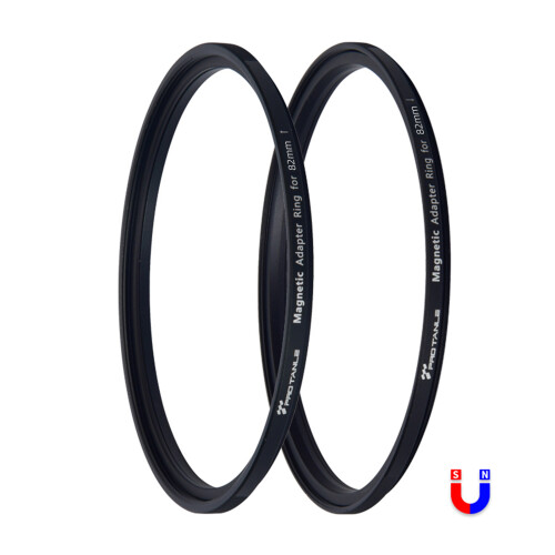 PRO TANLE Magnetic Filter Adapter Ring Kit 82mm 2