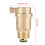 DN20 G3/4 Brass Automatic Air Vent valve for Solar 10