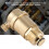 DN20 G3/4 Brass Automatic Air Vent valve for Solar 8
