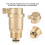 DN20 G3/4 Brass Automatic Air Vent valve for Solar 9