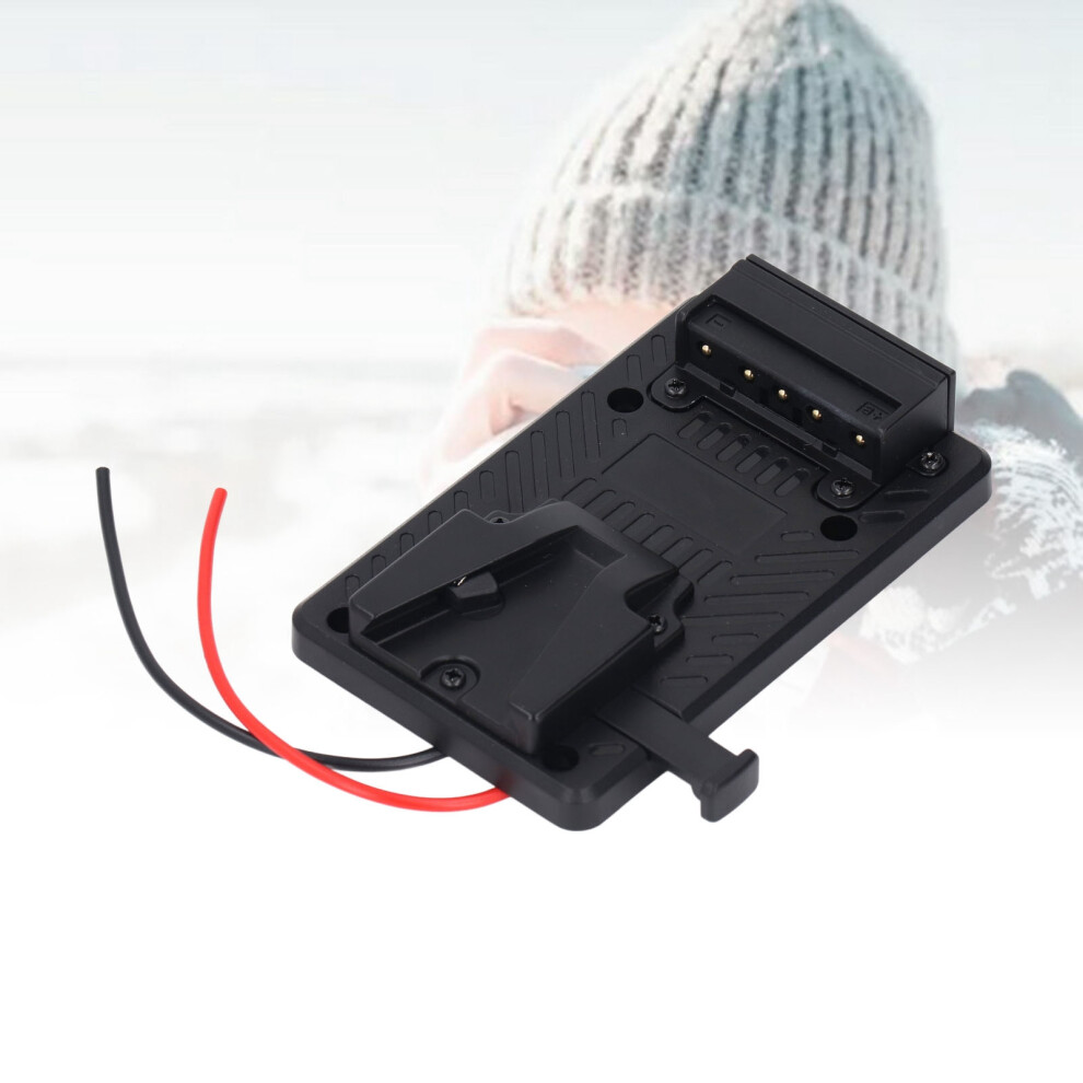 V Mount Battery Plate Zinc Alloy Plastic 14.8V For Camera Video Equipment 8411345847267