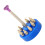 10 Sizes Watch Hands Press Tool - Blue Needle Fitting for Watchmakers 10