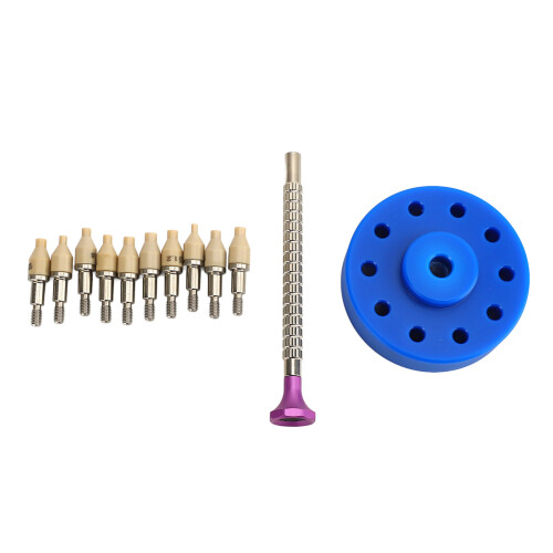 10 Sizes Watch Hands Press Tool - Blue Needle Fitting for Watchmakers 1