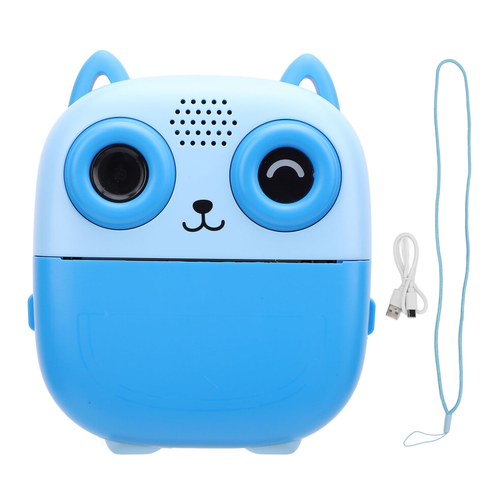 Instant Print Camera 1080P 48Mp Digital Video Blue 8320539585444