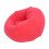 Premium Red Inflatable Flocking Sofa - Lightweight Foldable Versatile 10