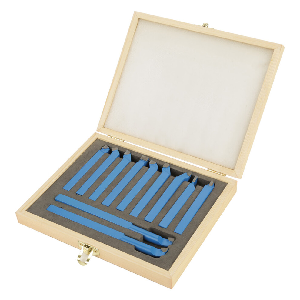 11Pcs 8*8mm Lathe Tools Carbide Tipped Welding