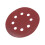 125mm Grinding Pads Red Sanding Discs 8 Hole Grit 3