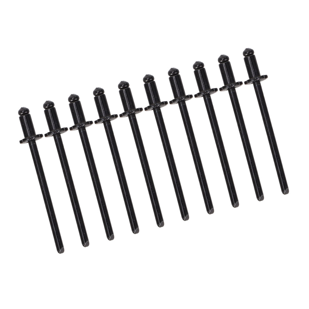 Black 8Pcs Aluminum Rose Rivets Compatible With Amc Vin Tags 3211345849231
