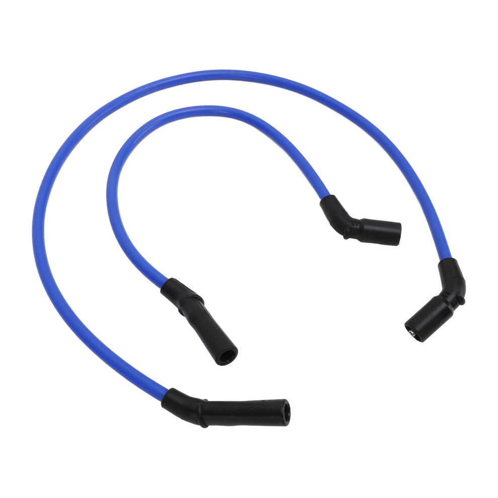 8Mm Spark Plug Wires For Harley Flt Flht Flhr Fltr Efi 31932Â99A Blue 4671345849300