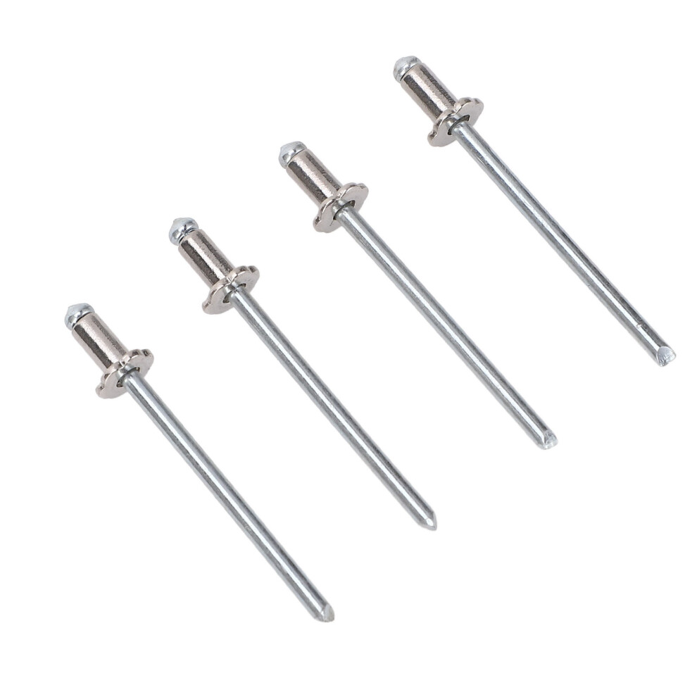4Pcs Silver Aluminum Rosette Rivets For Car Vin Door Tag Replacement 4241345849213