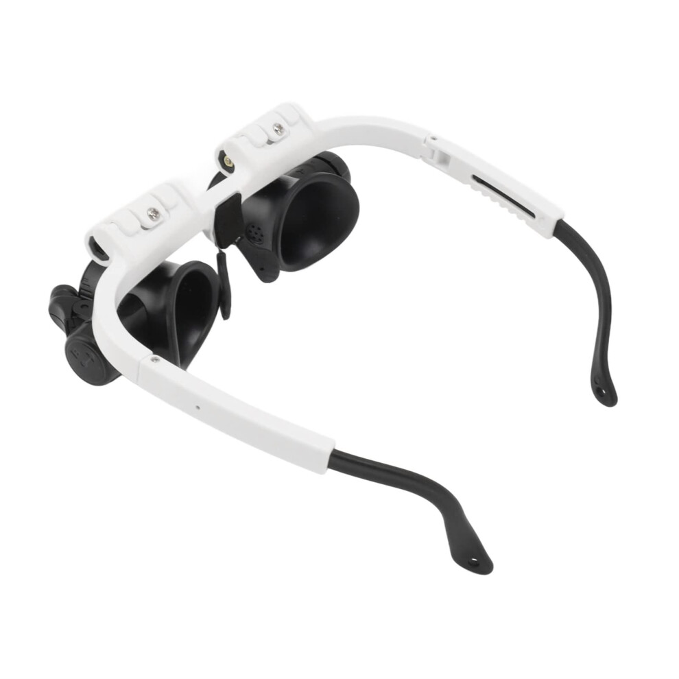 Light Magnifying Glass Head Holder With Led Weight Headband Magnifier For Jewelry, Crafts, And Watch Repair