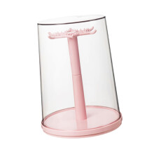 360 Rotating Display Case – Premium PP Material, 22 x 29 cm Doll Storage Box for Mini Toys, Figures, and Jewelry Organizer