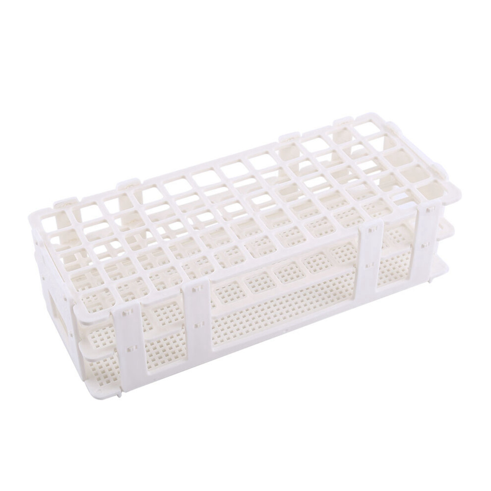 1Pc Plastic Test Tube Rack 60 Holes Holder Storage Light