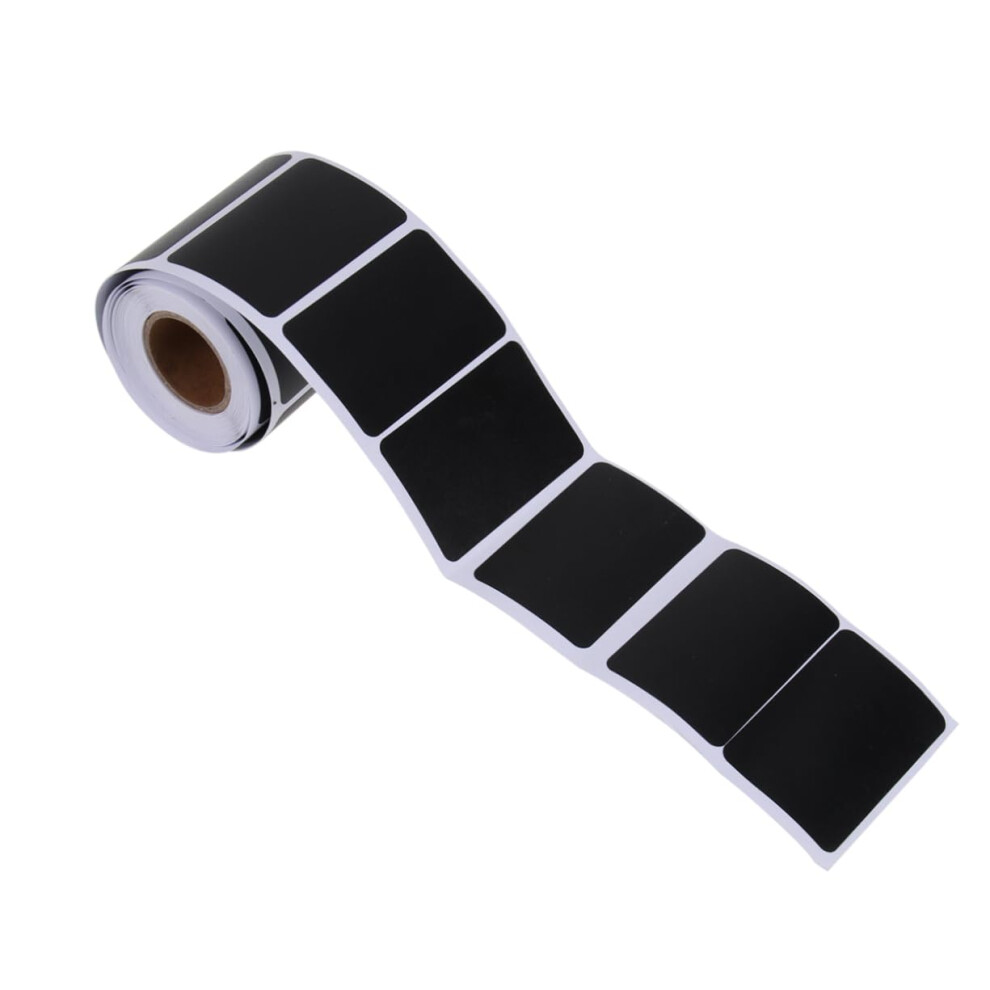 120 Self-Adhesive Blackboard Labels for File Folders Gift Tags Mini PVC Stickers for Pantry Organization and Storage-image-OPC-PK82N6Y-NEW