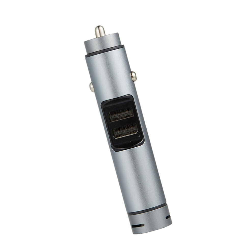 Aromatic Car Air Freshener Diffuser With Dual Usb Fast Charging, Aluminum Design, Long-Lasting Scents For Custom Interior 6947110843315