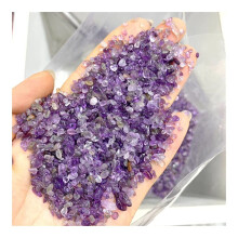Amethyst Crystal Chips 100g Natural Tumbled Reiki Healing Stones 7-9mm Raw Mineral Gravel