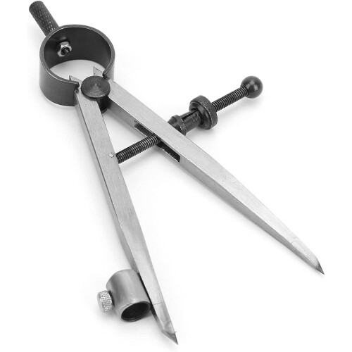 Divider Line Place Scriber 100mm Precision Drawing Compass Rotating Tool for Craft Projects 1
