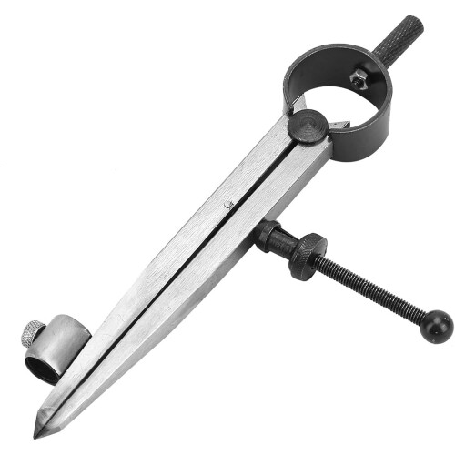 Divider Line Place Scriber 100mm Precision Drawing Compass Rotating Tool for Craft Projects 2