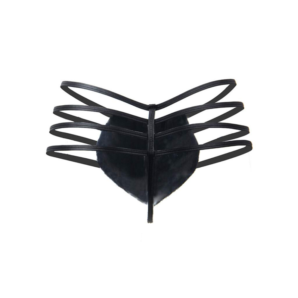 ReizwÃ¤sche fÃ¼r Sex MÃ¤nner Unterhosen aus Lack und Leder, Erotische Latex Dessous, Sissy-Dessous Wetlook Boxershort mit Bulge