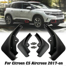 Front Rear Mud Flaps for Citroen C5 Aircross 2017 2018 2019 2020 Mudflaps Splash Guards Flap Mudguards OE/OEM Number:1636054780