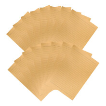 50 Sheets Vintage Kraft Lined Writing Paper for Letters Calligraphy Sketches Invitations Nostalgic Design for Creative Projects