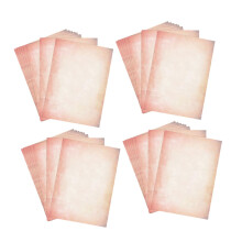 A4 Vintage-Style Parchment Paper Double-Sided for Wedding Invitations and Letters, 60 Sheets