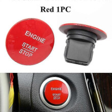 (Red 1PC) Mercedes Keyless Start Button Push Engine Ignition Fit W205 W212 W164 W166 W221 (2215450714)