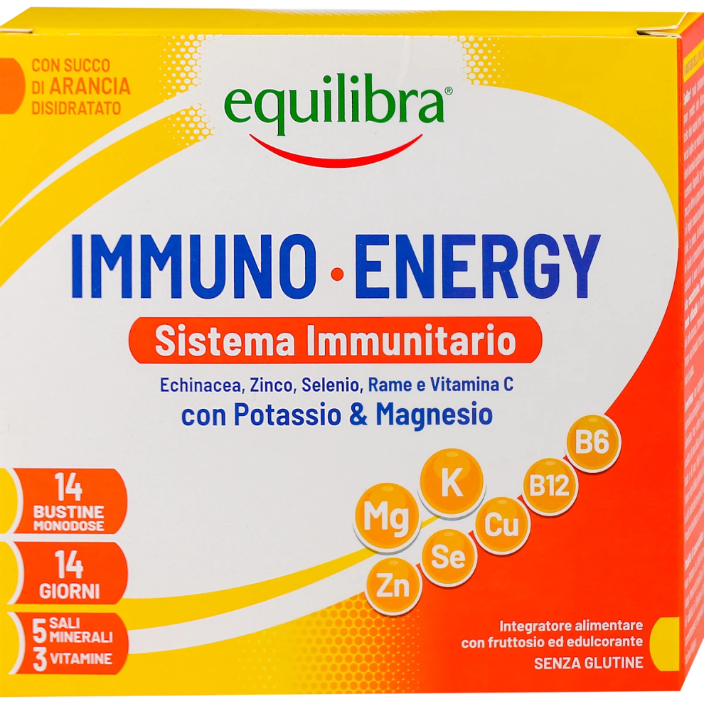 Equilibra Immuno Energy 14Pcs Immune System & Energy