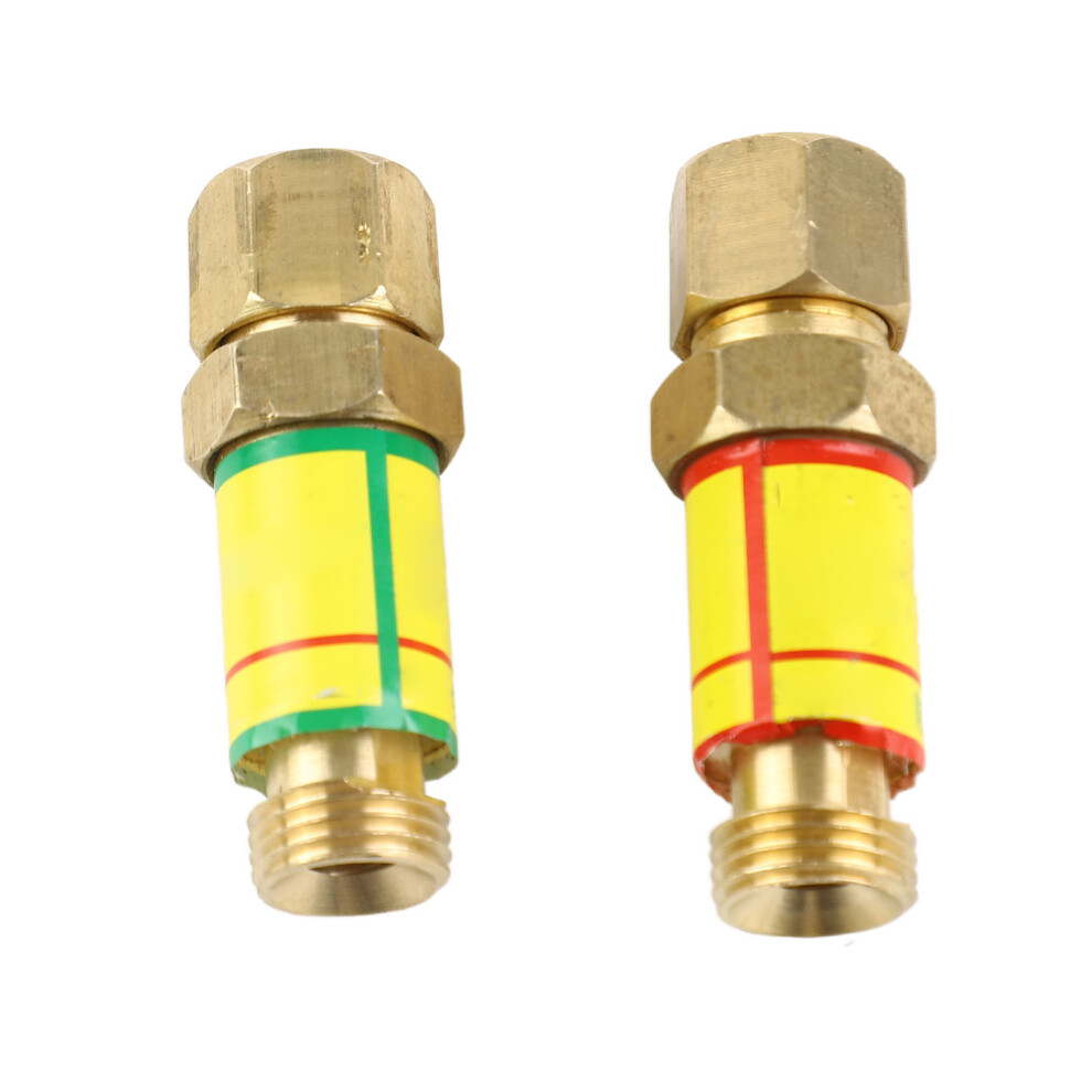 1 Pair Oxygen Acetylene Check Valve Flashback