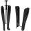 Boot Shaper Plastic Shoe Tree Inserts for Knee-High Boots, Black, With Handle, Boot Stretcher Support 5